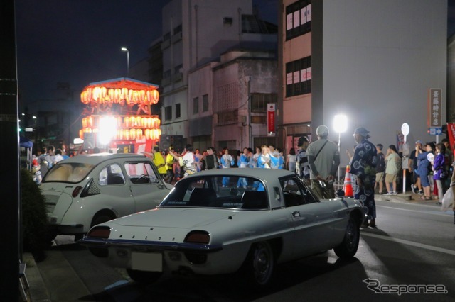 クラシックカーin八木節まつり