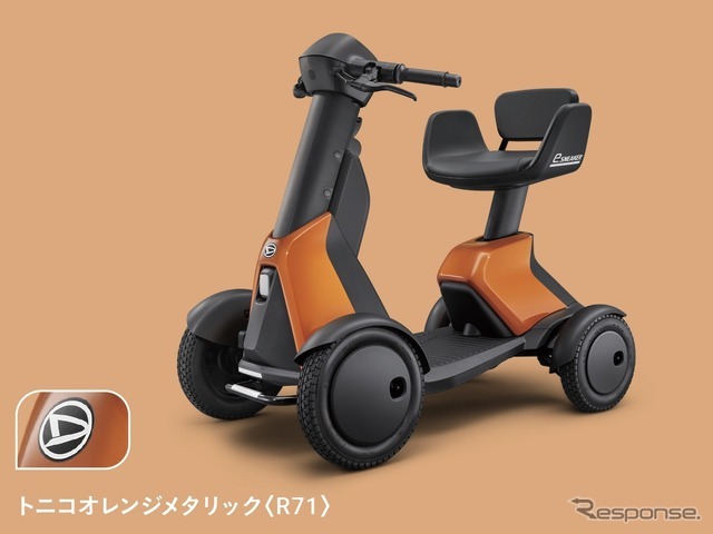 ダイハツ e-SNEAKER：トニコオレンジメタリック