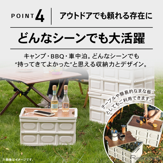CRAFTWORKSの折りたたみコンテナ