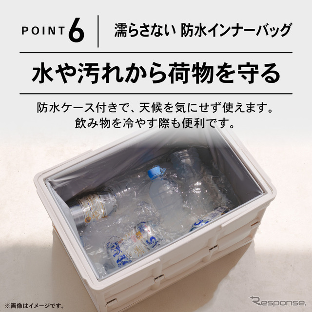 CRAFTWORKSの折りたたみコンテナ