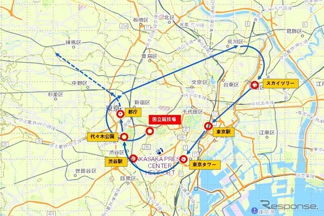 飛行経路（基準）