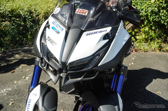 ナイケンミーティングを主催するオーナーの「白いナイケン」（My Yamaha Motor cafe）