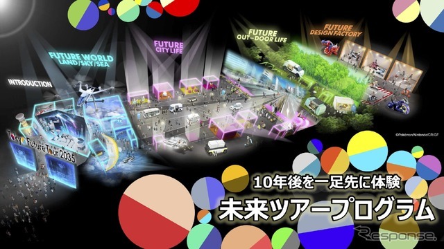 ジャパンモビリティショー2025：Tokyo Future Tour 2035の未来ツアープログラム