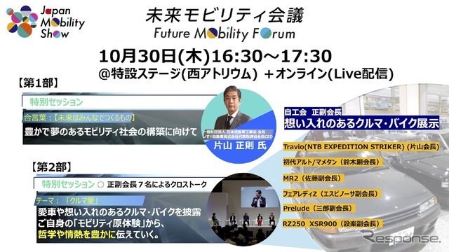 ジャパンモビリティショー2025：未来モビリティ会議