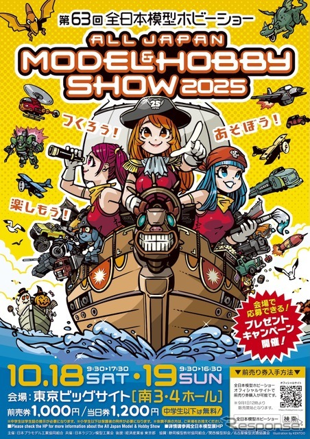 第63回全日本模型ホビーショー