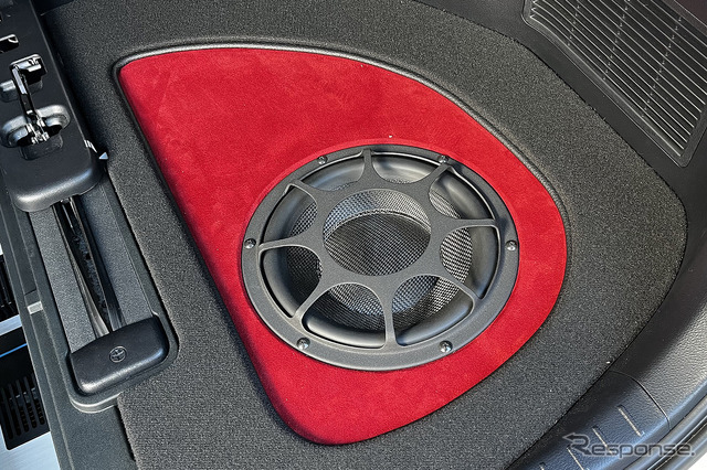 『マリノサウンド』（福井県敦賀市）にて製作されたオーディオカーの一例。