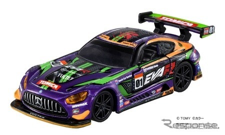 「トミカプレミアムＲａｃｉｎｇ エヴァ RT 初号機 AMG GT３ EVO」