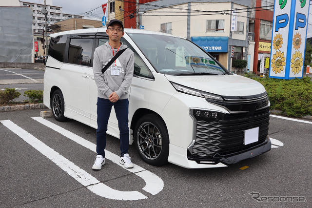 トヨタ・ヴォクシー（オーナー：中西　康夫さん）by ウェイブ トゥ ポート