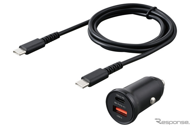 SEIWA・DC/USBパワープラグ+USBケーブル（D647）