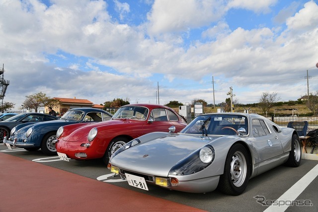 三浦半島に集まる名車たち@ソレイユの丘