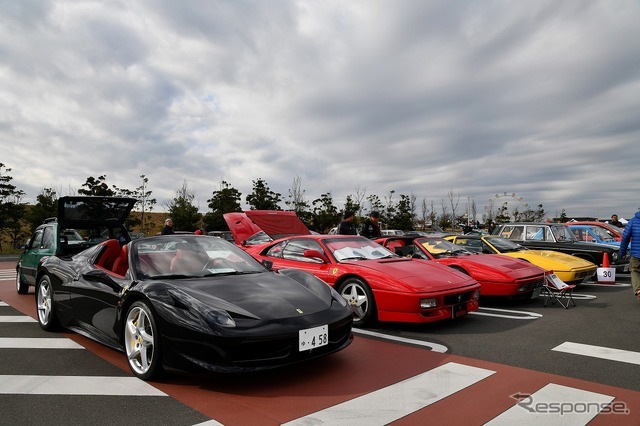 三浦半島に集まる名車たち@ソレイユの丘