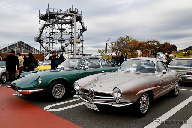 三浦半島に集まる名車たち@ソレイユの丘