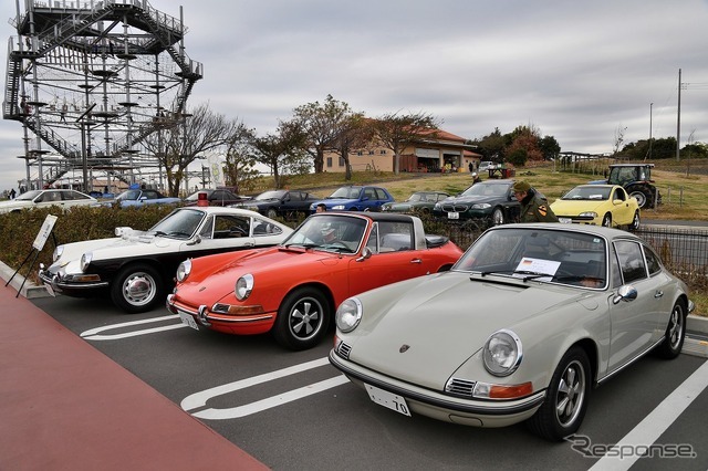 三浦半島に集まる名車たち@ソレイユの丘