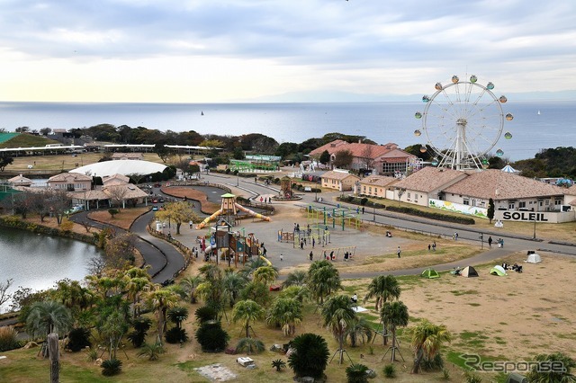 三浦半島に集まる名車たち@ソレイユの丘