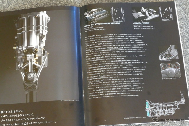 トヨタ・スープラ（A80型）当時のカタログ