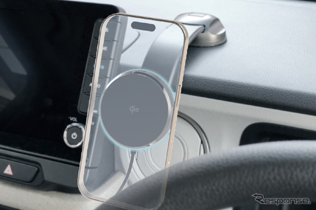 Pellucid・Qi2対応 マグネットスマホホルダー フレキアーム吸盤（PPH2542）