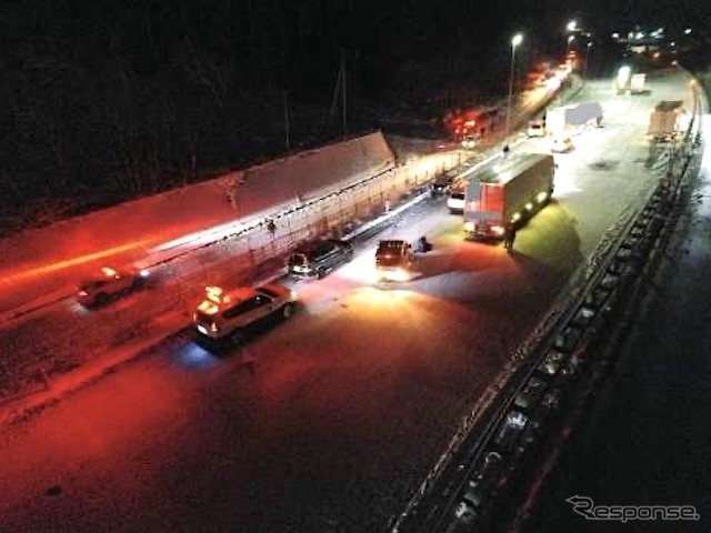 関越道事故現場