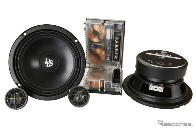 市販カースピーカーの一例（DLS・RC6.2Q）。
