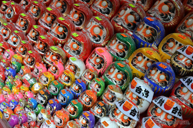 川崎大師土産のだるま