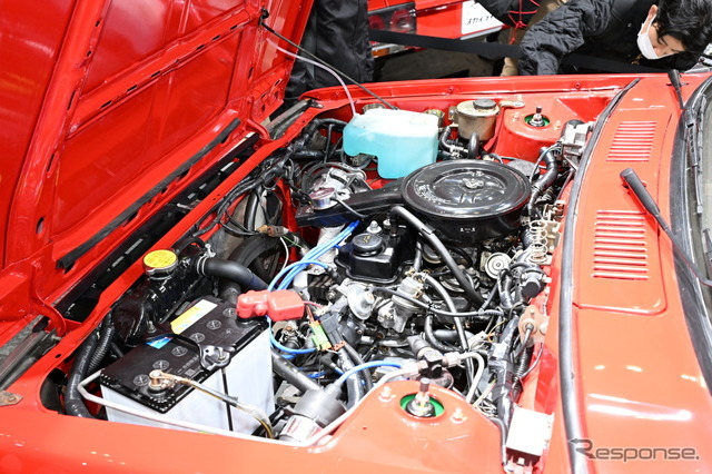 日産自動車大学校の学生たちがレストアした「マッチのマーチ」1984年式 初代日産マーチK10（東京オートサロン2026）