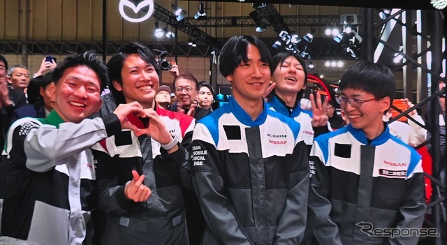 日産自動車大学校の学生たちがレストアした「マッチのマーチ」1984年式 初代日産マーチK10（東京オートサロン2026）