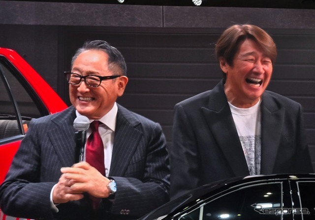トヨタ自動車 豊田章男会長と近藤真彦氏