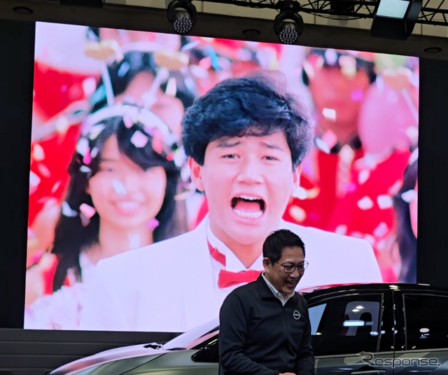 日産自動車大学校の学生たちがレストアした「マッチのマーチ」1984年式 初代日産マーチK10（東京オートサロン2026）