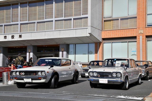 ニューイヤークラシックカーミーティング in 第10回さの新春うんめぇもんまつり