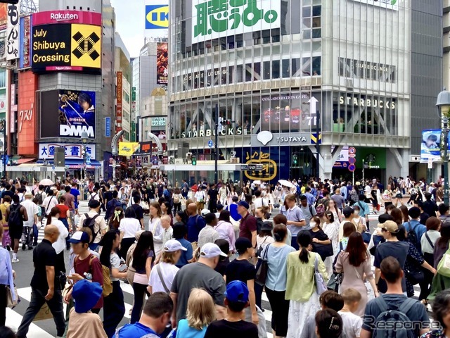 2025年は訪日客初の4000万人超、消費額9兆5000億円に（写真はイメージ）