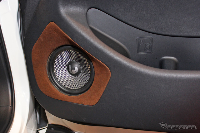 『ブリーズ』（奈良県大和郡山市）にて製作されたオーディオカーの一例。