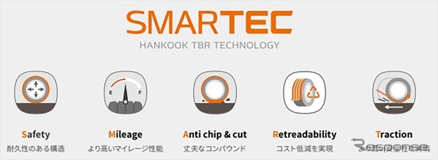 ハンコックタイヤが7種のトラック用タイヤを一挙投入へ