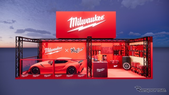 ミルウォーキーツールの国際オートアフターマーケットEXPO2026ブースイメージ
