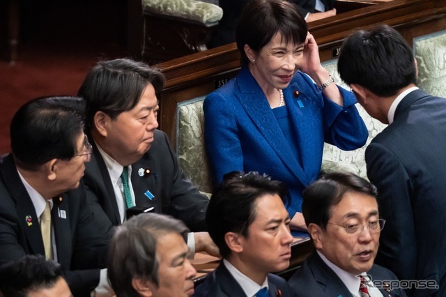 衆議院を解散した高市首相（1月23日）
