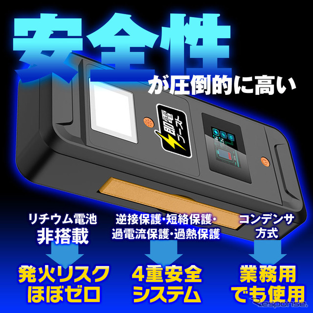 MAXWINの高安全性ジャンプスターター「K-CJS01」