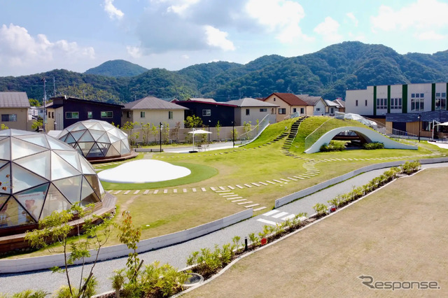 トヨタカローラ姫路のコミュニティ拠点 第2弾、「COROHIMERIVER（カロひめリバー）」の完成イメージ