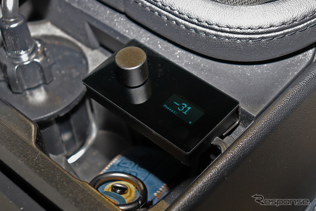 「単体DSP」が搭載されたオーディオカーの一例（製作ショップ：AVカンサイ＜大阪府＞）。