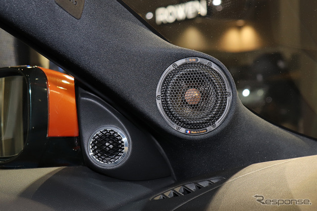 「単体DSP」が搭載されたオーディオカーの一例（製作ショップ：AVカンサイ＜大阪府＞）。