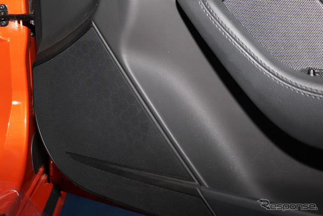 「単体DSP」が搭載されたオーディオカーの一例（製作ショップ：AVカンサイ＜大阪府＞）。