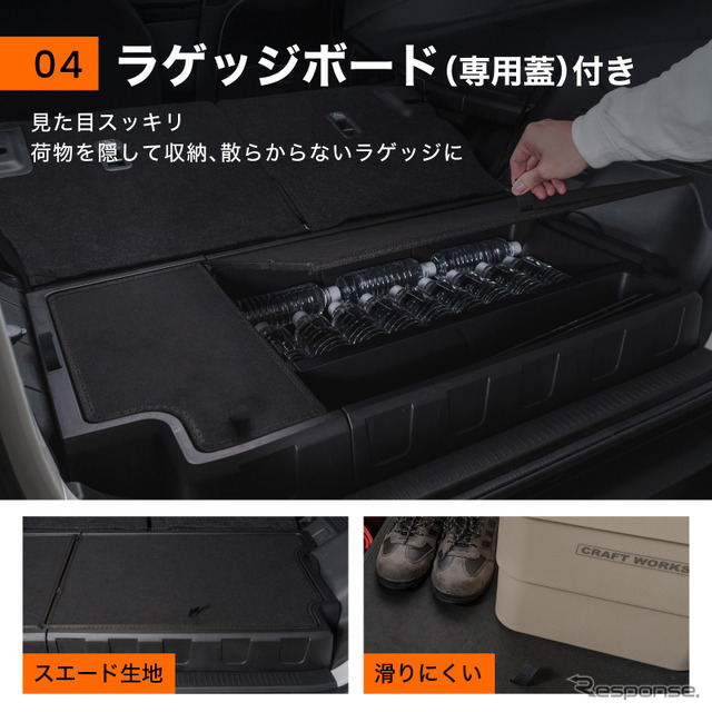 クラフトワークス『ジムニーノマド』専用「ラゲッジ収納ボックス」