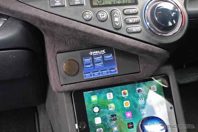 「カーオーディオ・プロショップ」にて製作されたオーディオカーの一例（製作ショップ：ウェイブトゥポート＜鳥取県＞）。