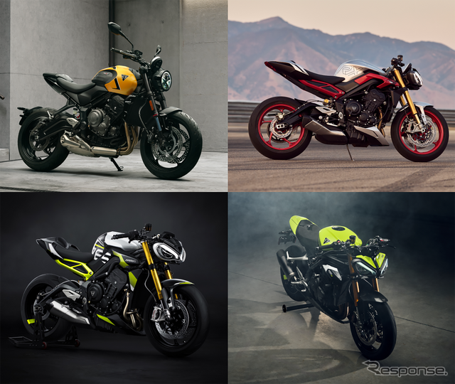 トライアンフのロードスターファミリー