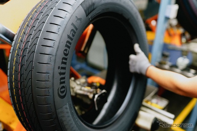 コンチネンタルのタイヤ工場