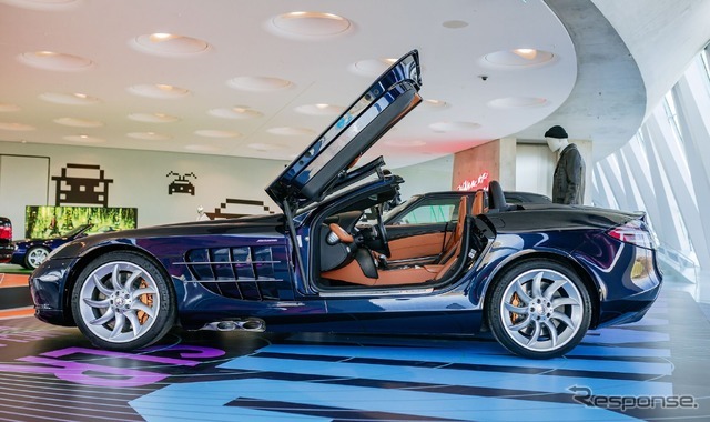 メルセデスベンツ博物館に展示されるSLRマクラーレン