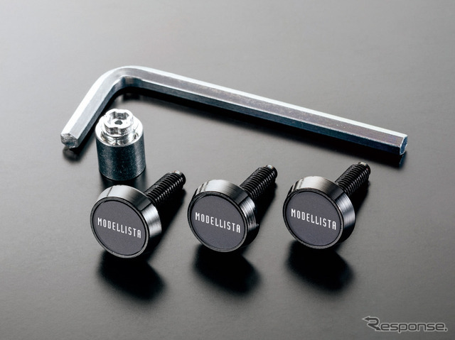 セキュリティ付ナンバープレートボルト