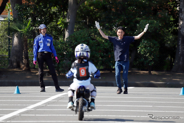 ヤマハ発動機の親子バイク教室