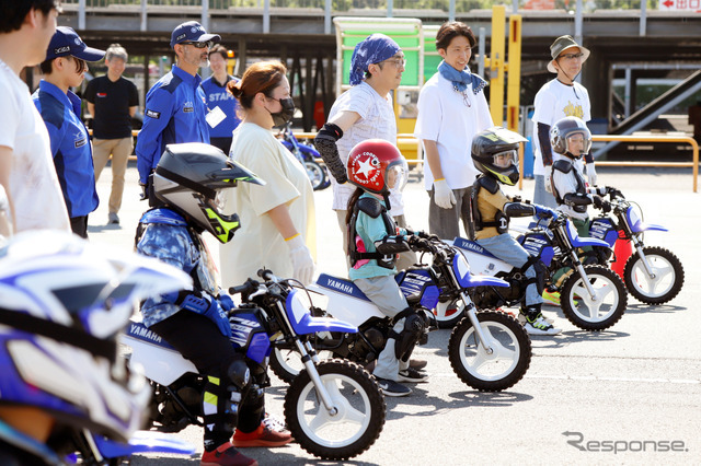 ヤマハ発動機の親子バイク教室