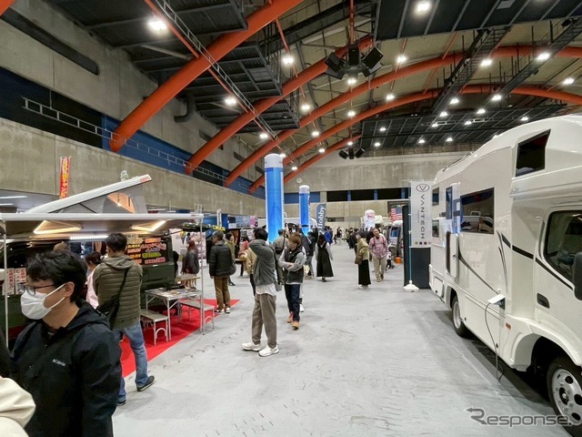 北信越キャンピングカー&アウトドアショー2025開催時の様子