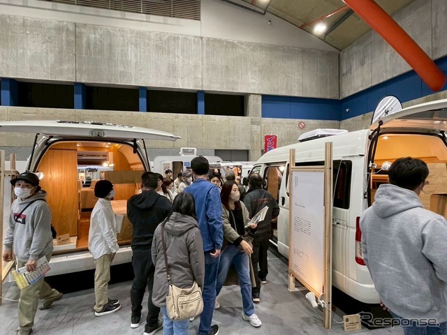 北信越キャンピングカー&アウトドアショー2025開催時の様子