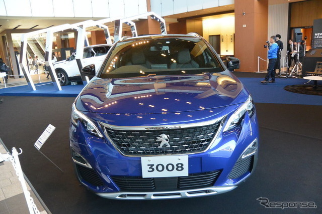 NEW SUV PEUGEOT 3008 Amplified Experience in TOKYO MIDTOWN