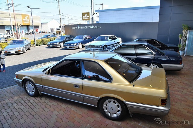 2代目レパード発売40周年記念　里帰り展示会in新車のひろば村山店